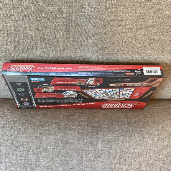 NIB SCRABBLE The Classic Word Game with Power Tiles- 2-4 players - Ages 8+ - Picture 5 of 5